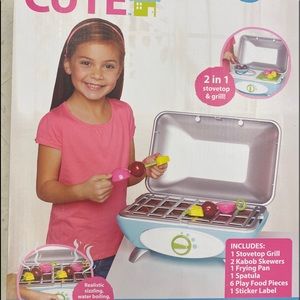 Kids grill and stove top toy